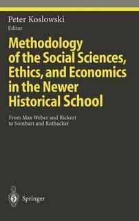 Couverture_Methodology of the Social Sciences, Ethics, and Economics in the Newer Historical School