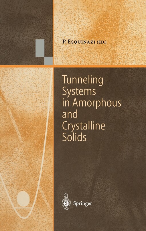 Front cover_Tunneling Systems In Amorphous And Crystalline Solids