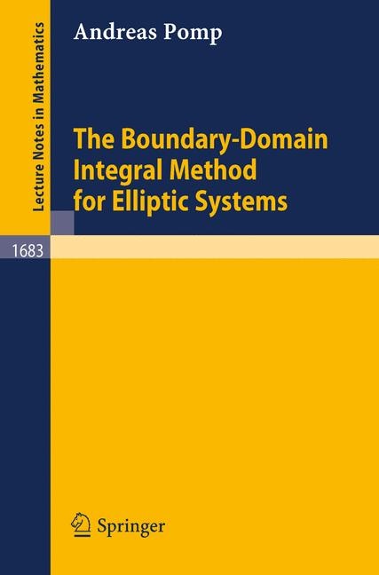 Couverture_The Boundary-domain Integral Method For Elliptic Systems
