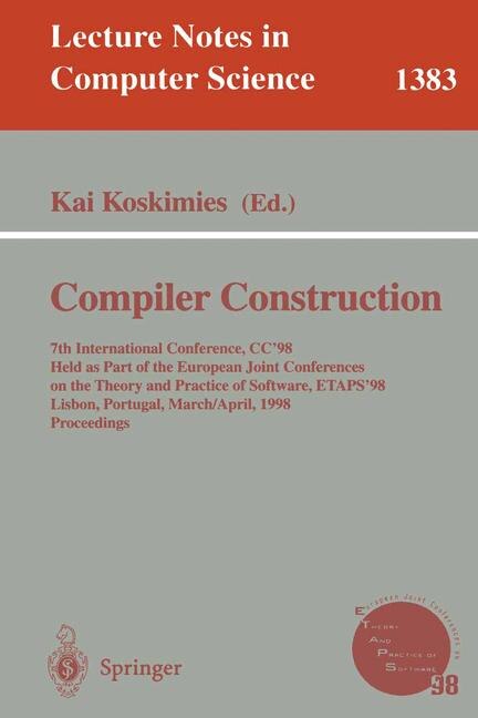 Front cover_Compiler Construction