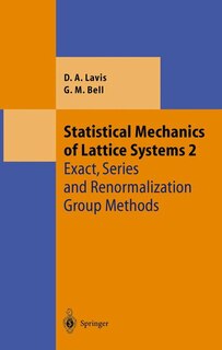 Front cover_Statistical Mechanics of Lattice Systems