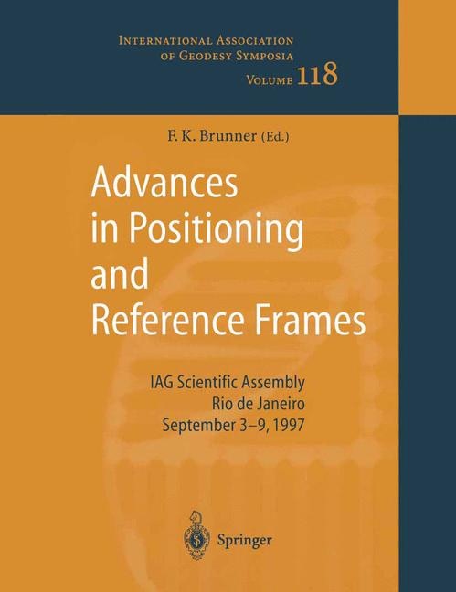 Front cover_Advances in Positioning and Reference Frames