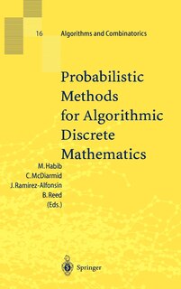 Couverture_Probabilistic Methods For Algorithmic Discrete Mathematics
