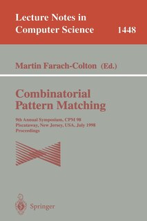Front cover_Combinatorial Pattern Matching