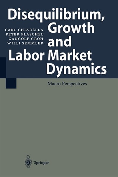 Front cover_Disequilibrium, Growth and Labor Market Dynamics
