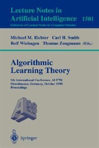 Couverture_Algorithmic Learning Theory