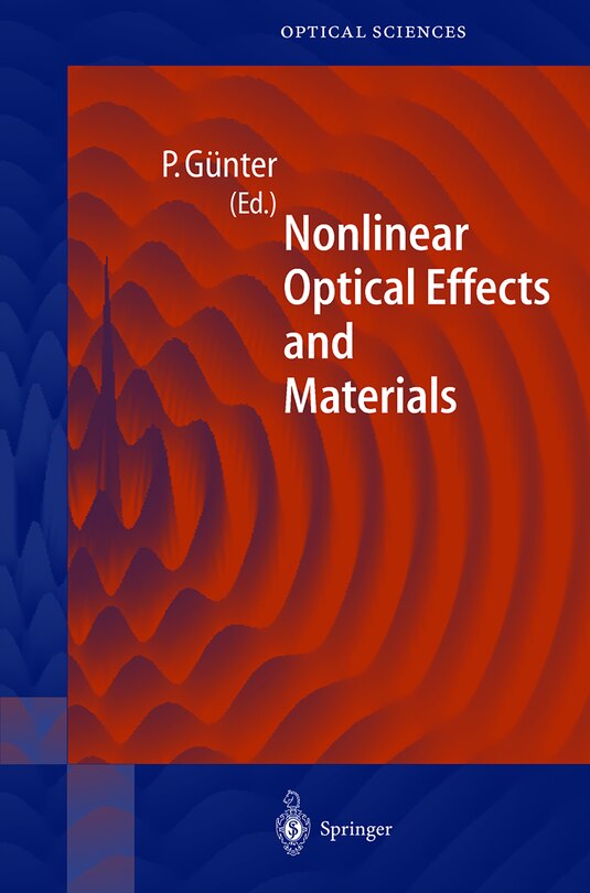 Front cover_Nonlinear Optical Effects And Materials