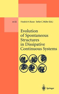 Couverture_Evolution Of Spontaneous Structures In Dissipative Continuous Systems