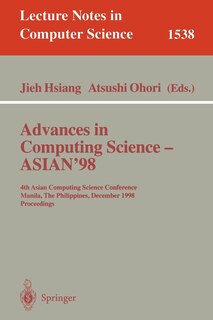 Front cover_Advances in Computing Science - ASIAN'98