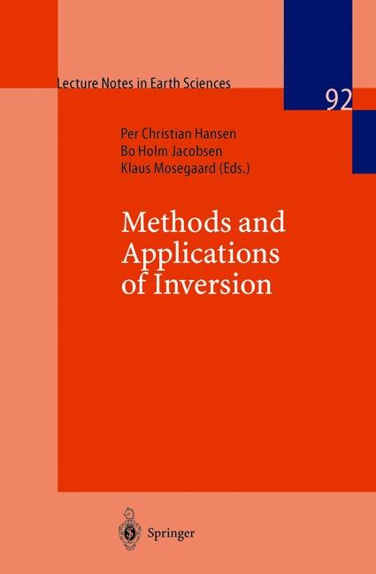 Couverture_Methods and Applications of Inversion