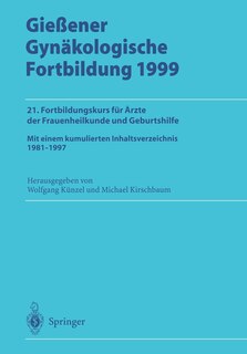 Front cover_Gießener Gynäkologische Fortbildung 1999
