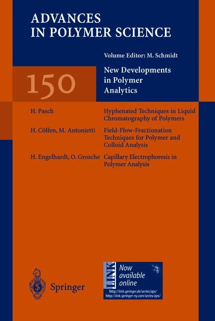 Front cover_New Developments in Polymer Analytics I