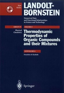 Couverture_Densities of Alcohols