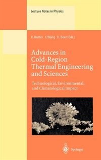 Couverture_Advances in Cold-Region Thermal Engineering and Sciences