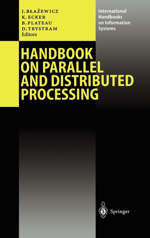 Front cover_Handbook On Parallel And Distributed Processing