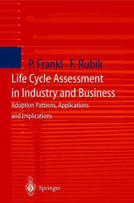 Couverture_Life Cycle Assessment In Industry And Business