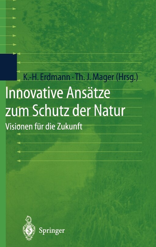 Front cover_Innovative Ansätze Zum Schutz Der Natur