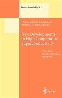 Front cover_New Developments in High Temperature Superconductivity