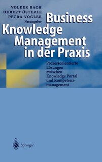 Couverture_Business Knowledge Management in der Praxis