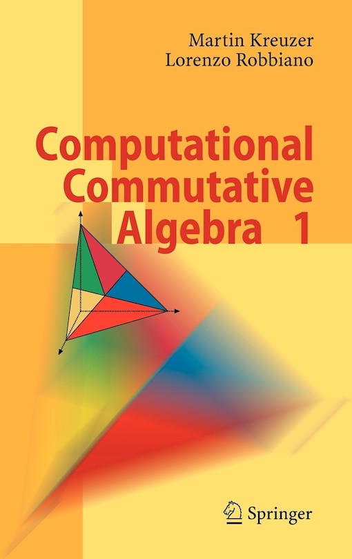 Couverture_Computational Commutative Algebra 1