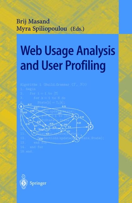 Front cover_Web Usage Analysis and User Profiling