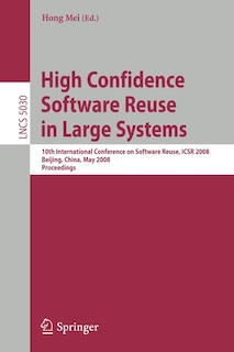 Couverture_High Confidence Software Reuse in Large Systems