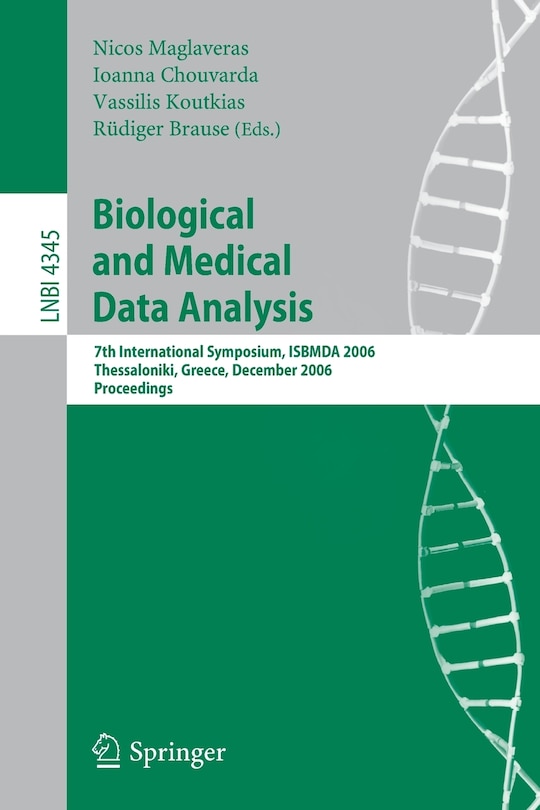 Front cover_Biological and Medical Data Analysis