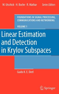 Front cover_Linear Estimation and Detection in Krylov Subspaces