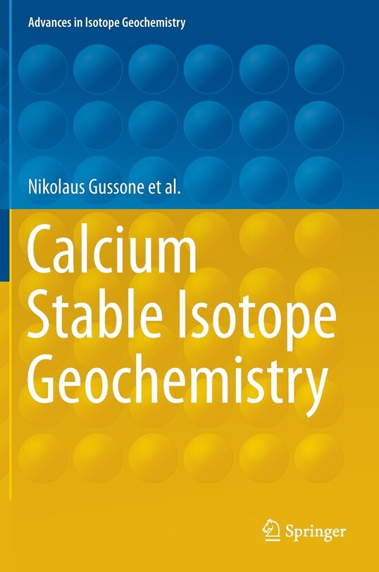 Front cover_Calcium Stable Isotope Geochemistry