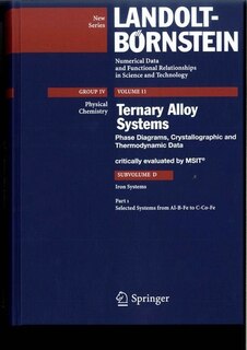 Front cover_Selected Systems from Al-B-Fe to C-Co-Fe