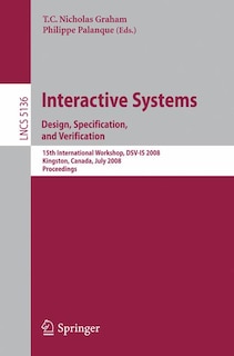 Front cover_Interactive Systems. Design, Specification, and Verification