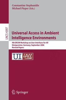 Front cover_Universal Access in Ambient Intelligence Environments