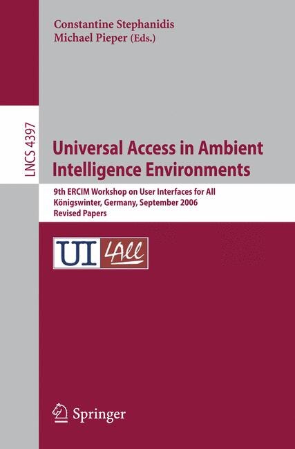 Front cover_Universal Access in Ambient Intelligence Environments
