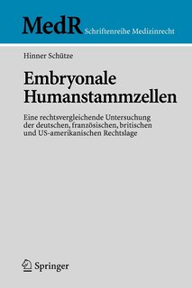 Couverture_Embryonale Humanstammzellen