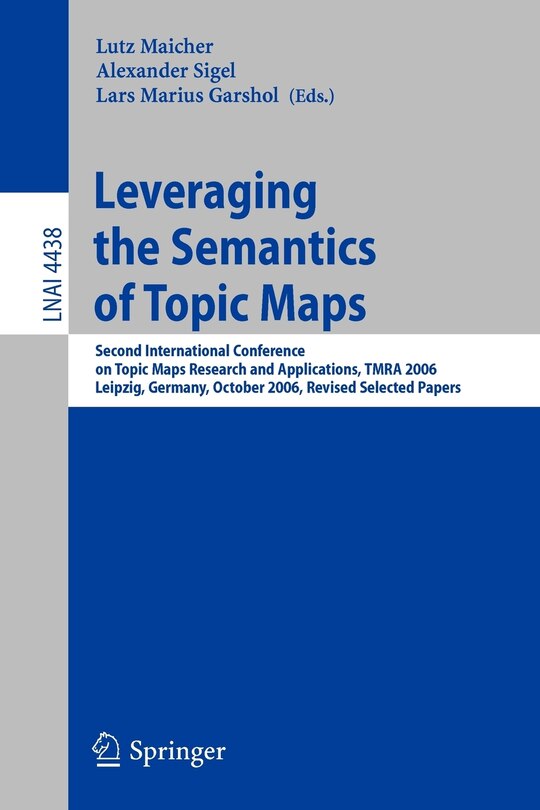 Front cover_Leveraging the Semantics of Topic Maps