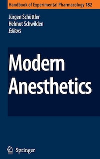 Couverture_Modern Anesthetics