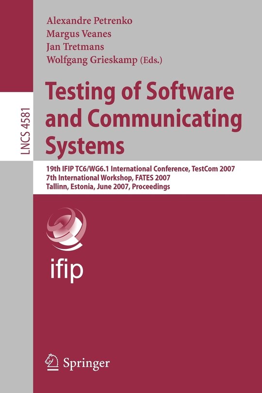 Couverture_Testing of Software and Communicating Systems