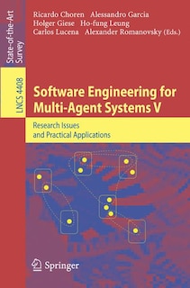 Front cover_Software Engineering for Multi-Agent Systems V