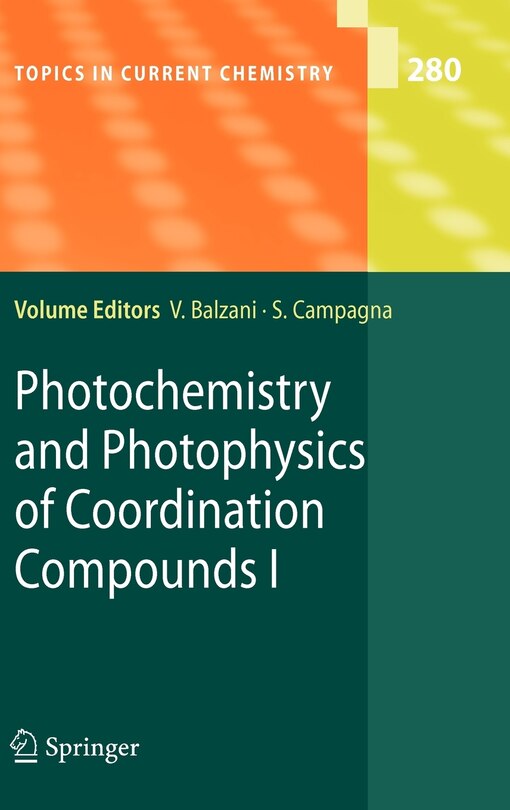 Front cover_Photochemistry and Photophysics of Coordination Compounds I
