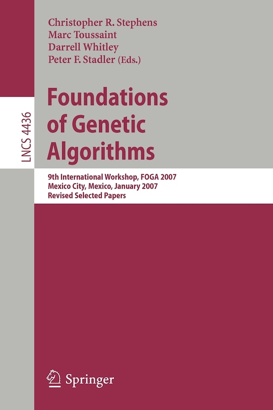 Front cover_Foundations of Genetic Algorithms