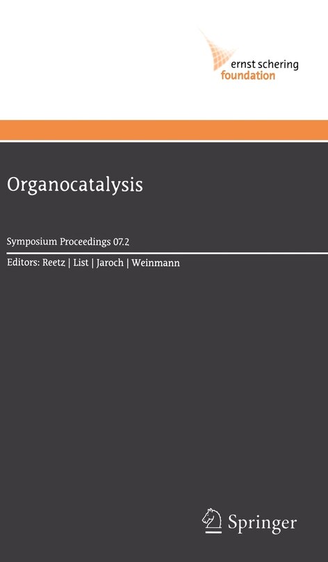 Front cover_Organocatalysis