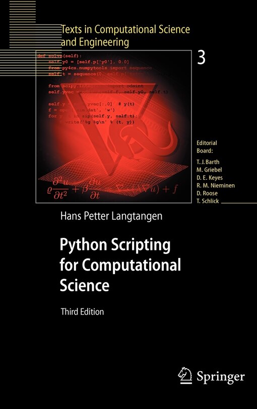 Front cover_Python Scripting for Computational Science