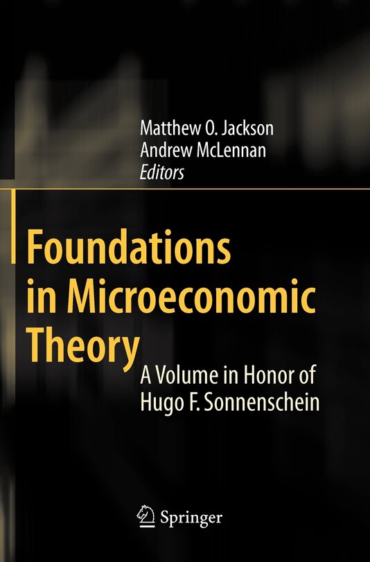 Couverture_Foundations in Microeconomic Theory