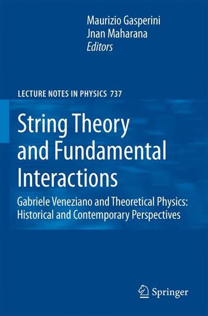 Couverture_String Theory and Fundamental Interactions