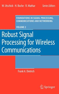 Couverture_Robust Signal Processing for Wireless Communications