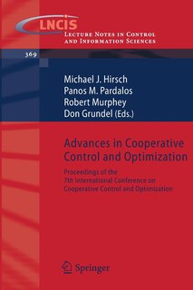 Couverture_Advances in Cooperative Control and Optimization