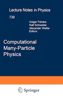 Couverture_Computational Many-Particle Physics