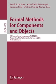 Front cover_Formal Methods for Components and Objects