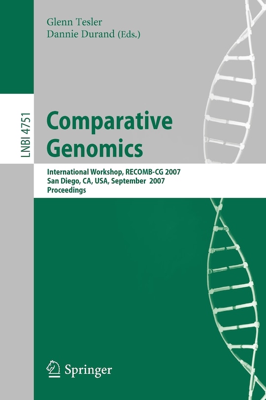 Front cover_Comparative Genomics