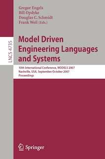 Front cover_Model Driven Engineering Languages and Systems
